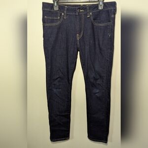 Buffalo David Bitton Slim Ash Jeans Union Made Dark Wash Men's Size 32x30